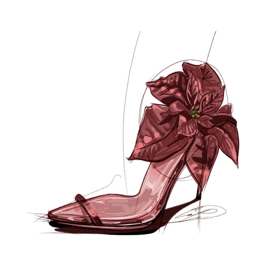 Footwear rendering 1 by Erin Lavigne