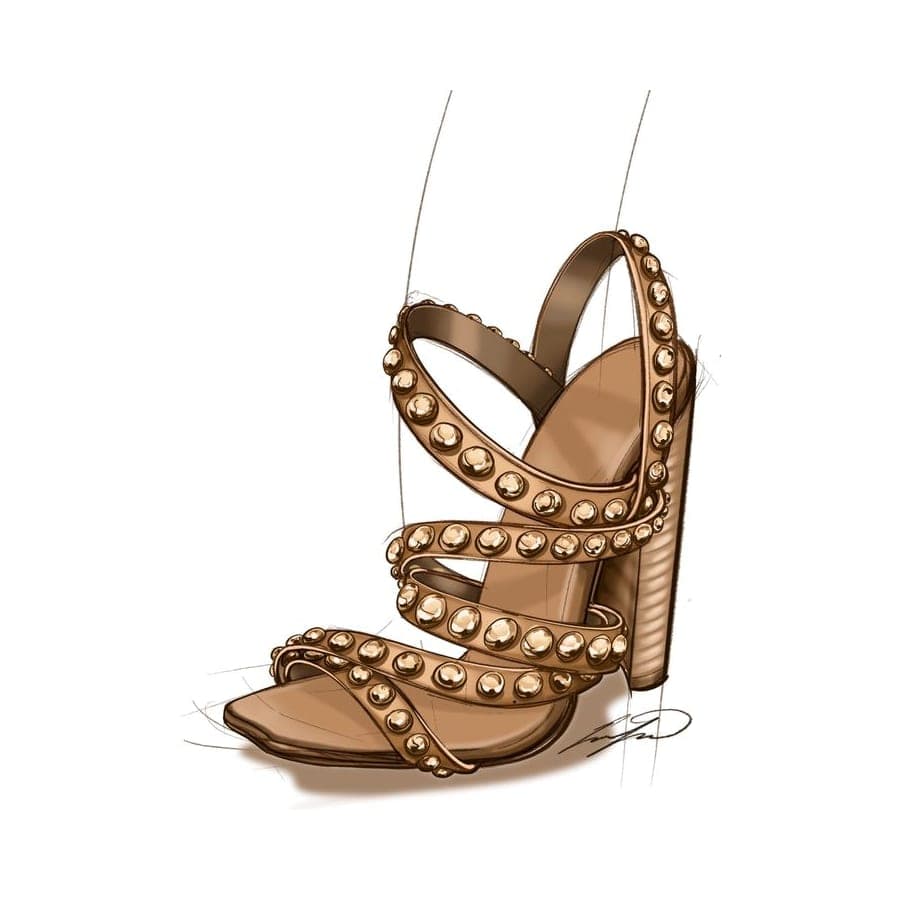 Footwear rendering 27 by Erin Lavigne