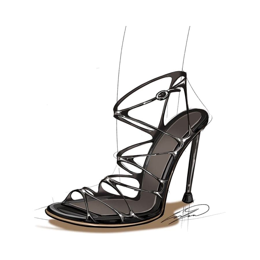Footwear rendering 57 by Erin Lavigne