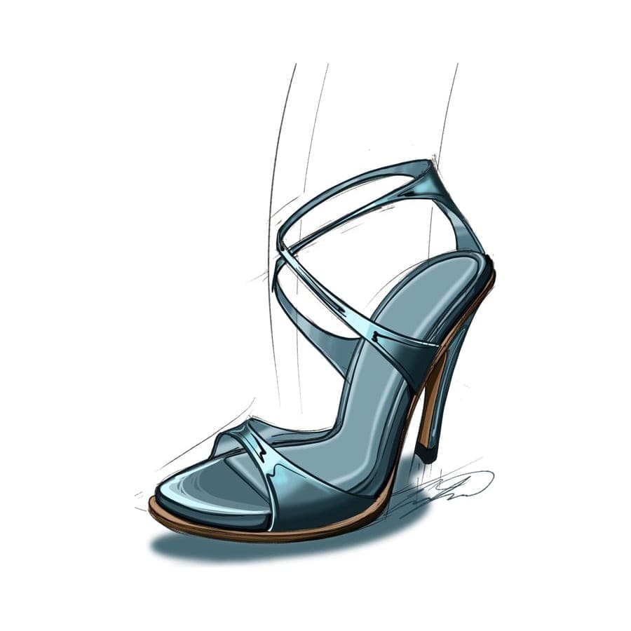 Footwear rendering 46 by Erin Lavigne