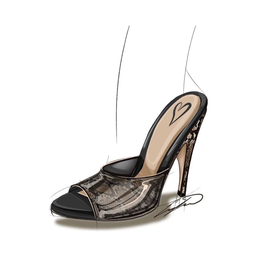 Footwear rendering 61 by Erin Lavigne