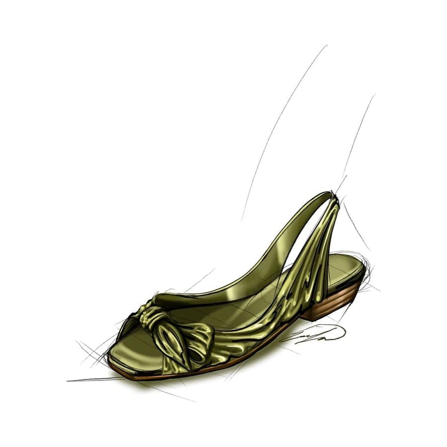 Footwear rendering 36 by Erin Lavigne